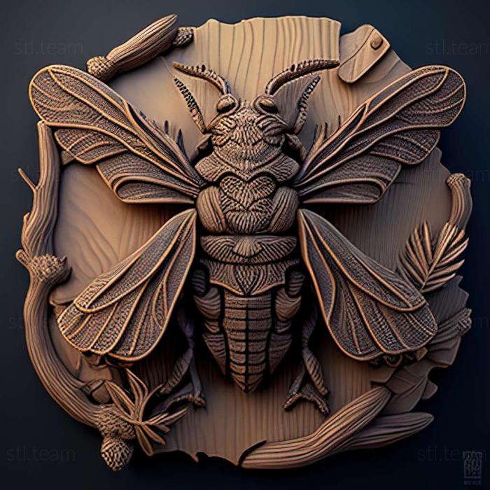 3D model Bryaxis bulbifer (STL)